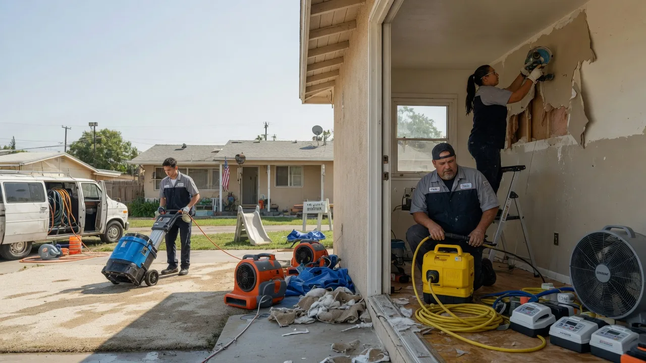 Water Damage Restoration in New Home, TX near me
